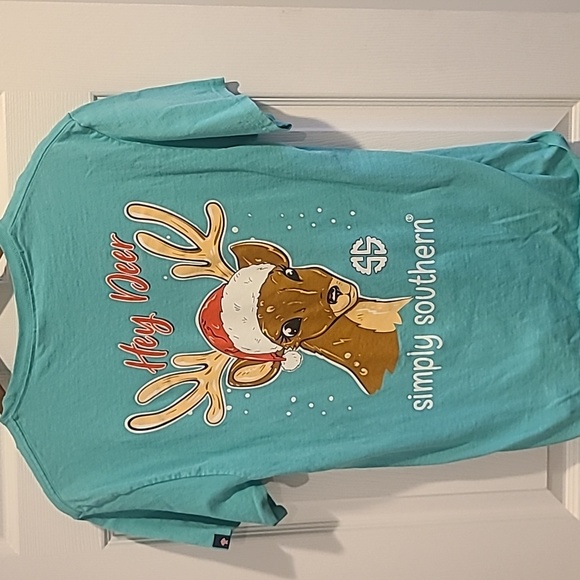 Simply Southern Tops - Simply Southern Women's Hey Deer T-shirt